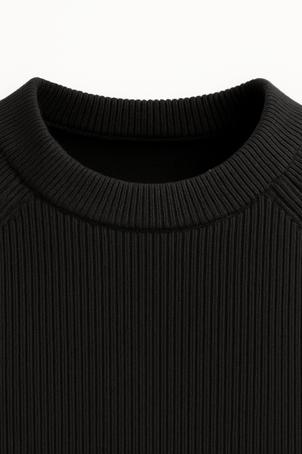 Ravello Wool Crewneck Black