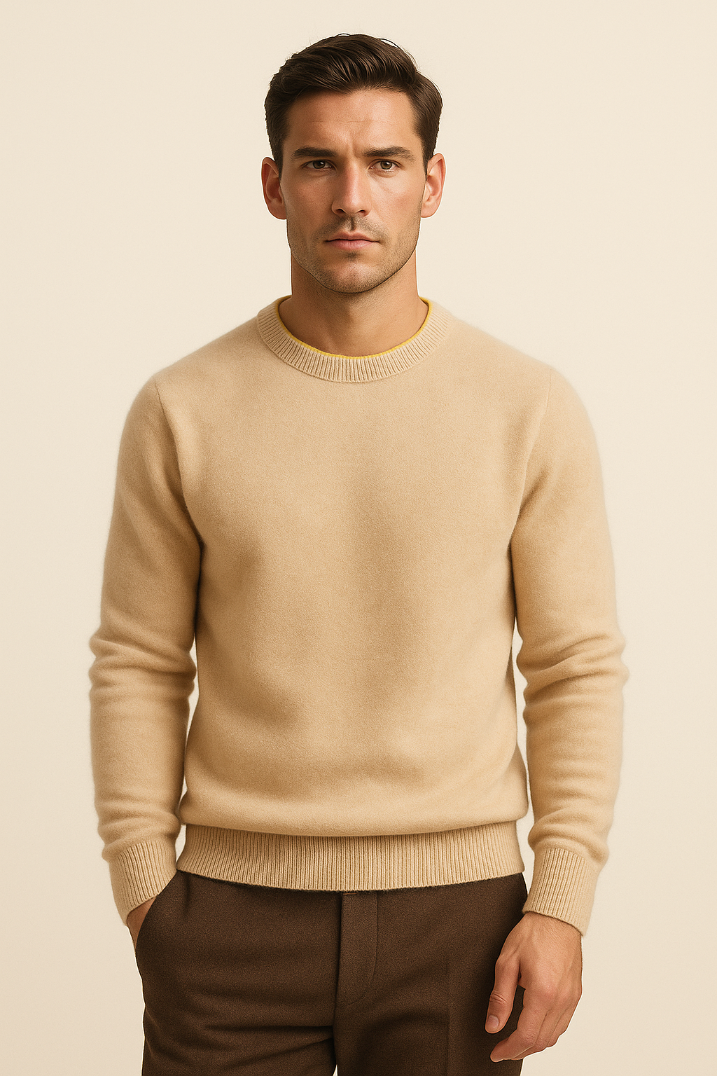 Marciano Cashmere Knit Beige
