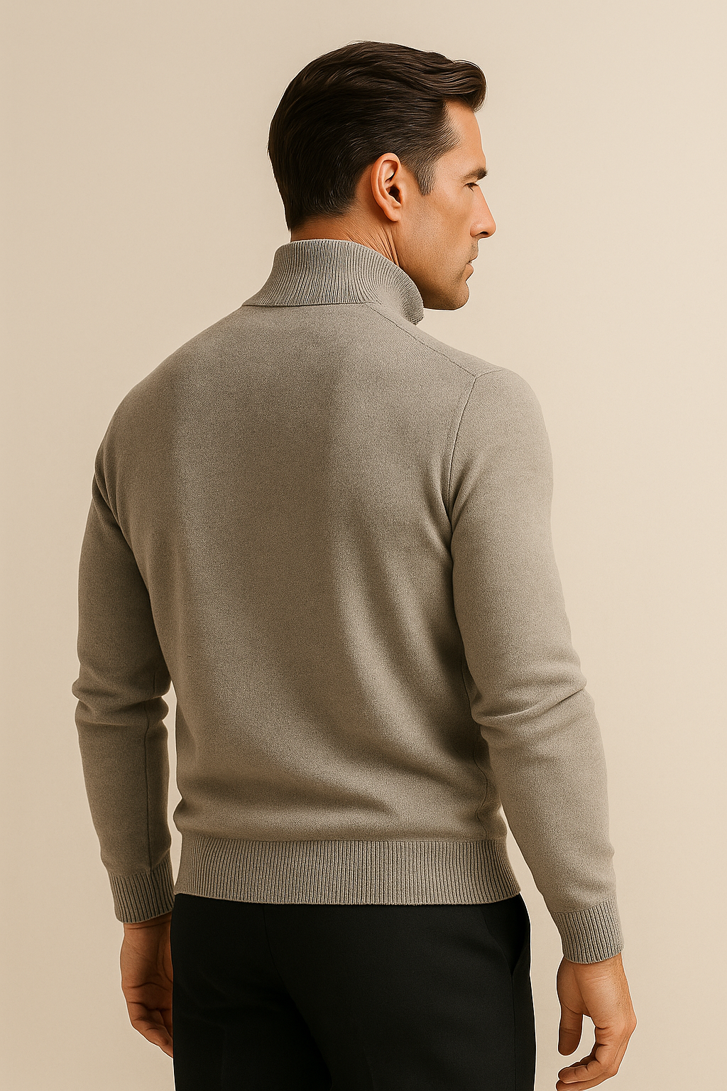 Varelli Quarter-Zip Grey