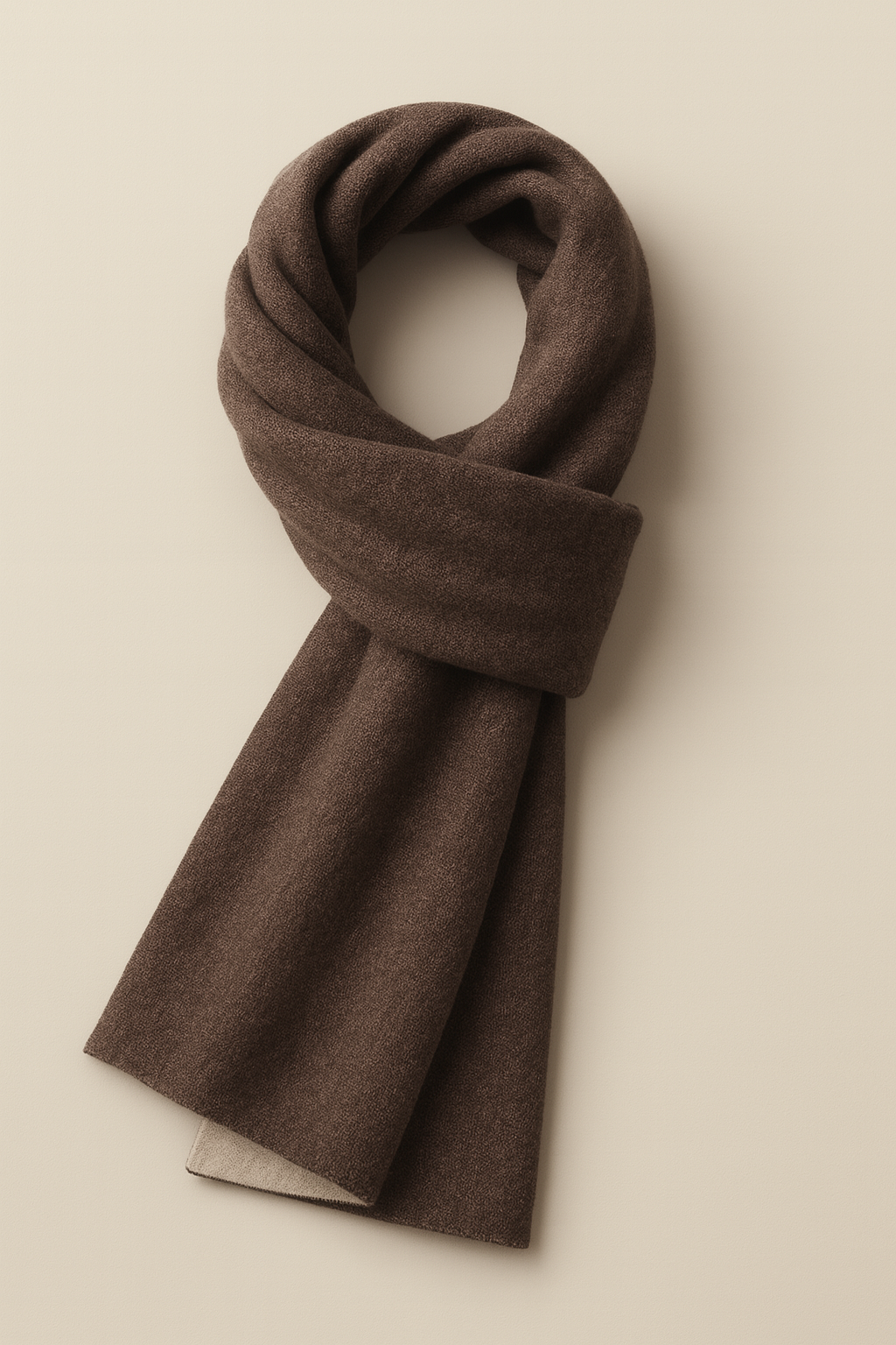 Belluno Reversible Scarf Mocha
