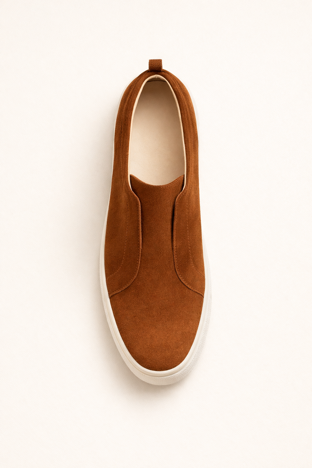 LeoMar V1 Suede Slip-On Brown