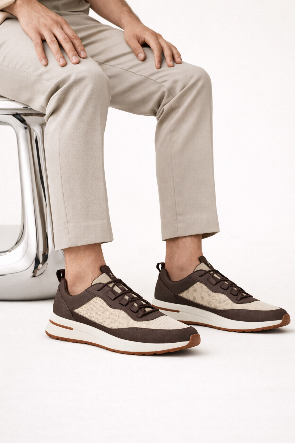 Maretti Sneaker Taupe