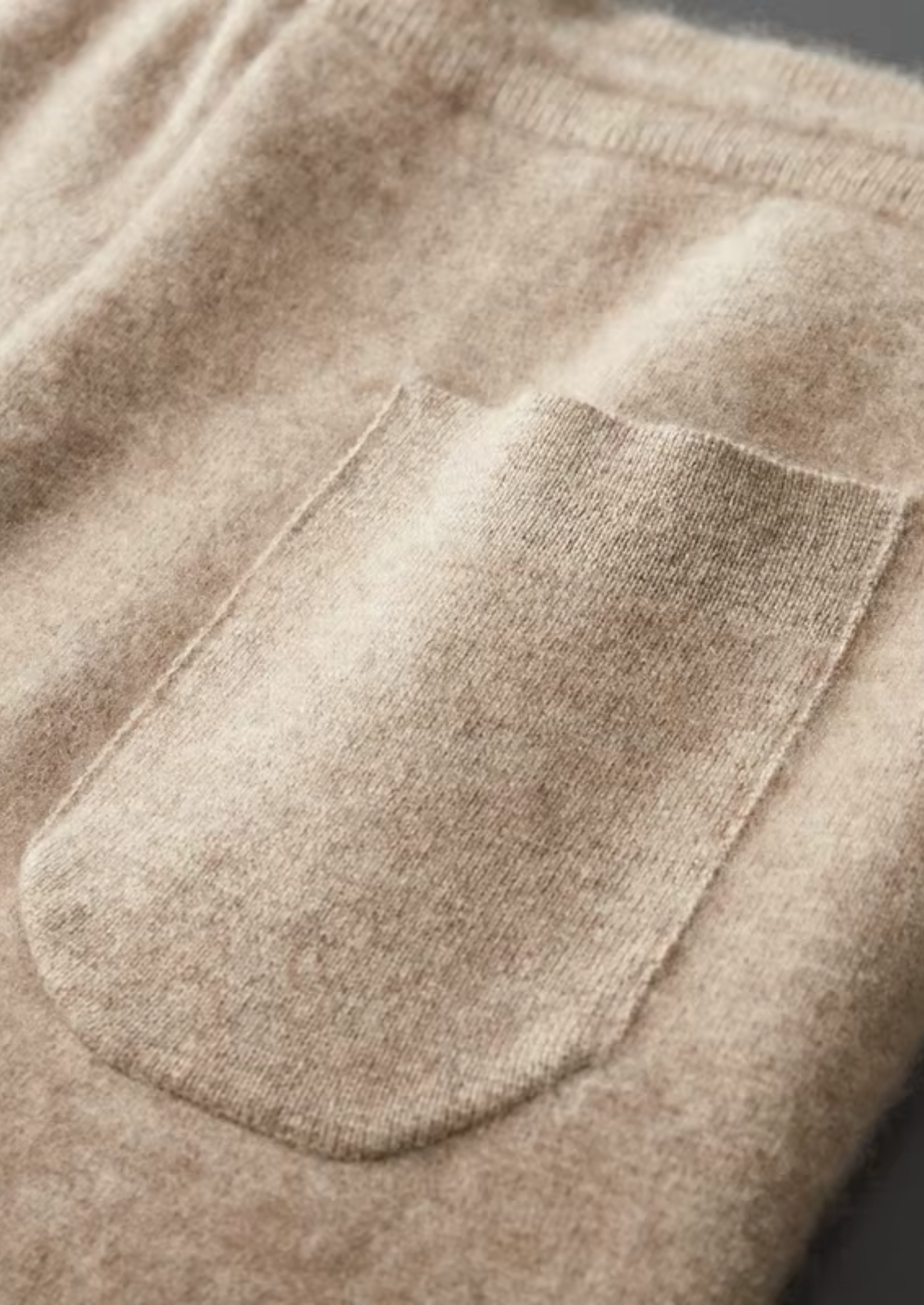 PREMIUM CASHMERE PLEATED TROUSERS