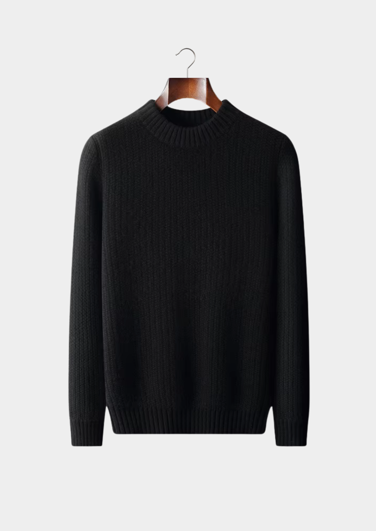 PURE CASHMERE HEAVYWEIGHT CREWNECK