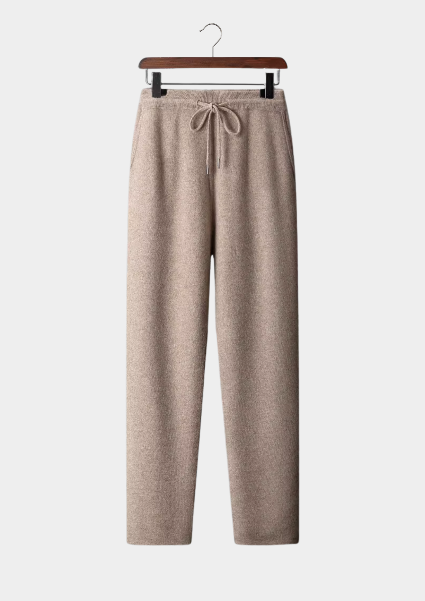 PURE EXTRA-FINE MERINO WOOL LEISURE TROUSERS
