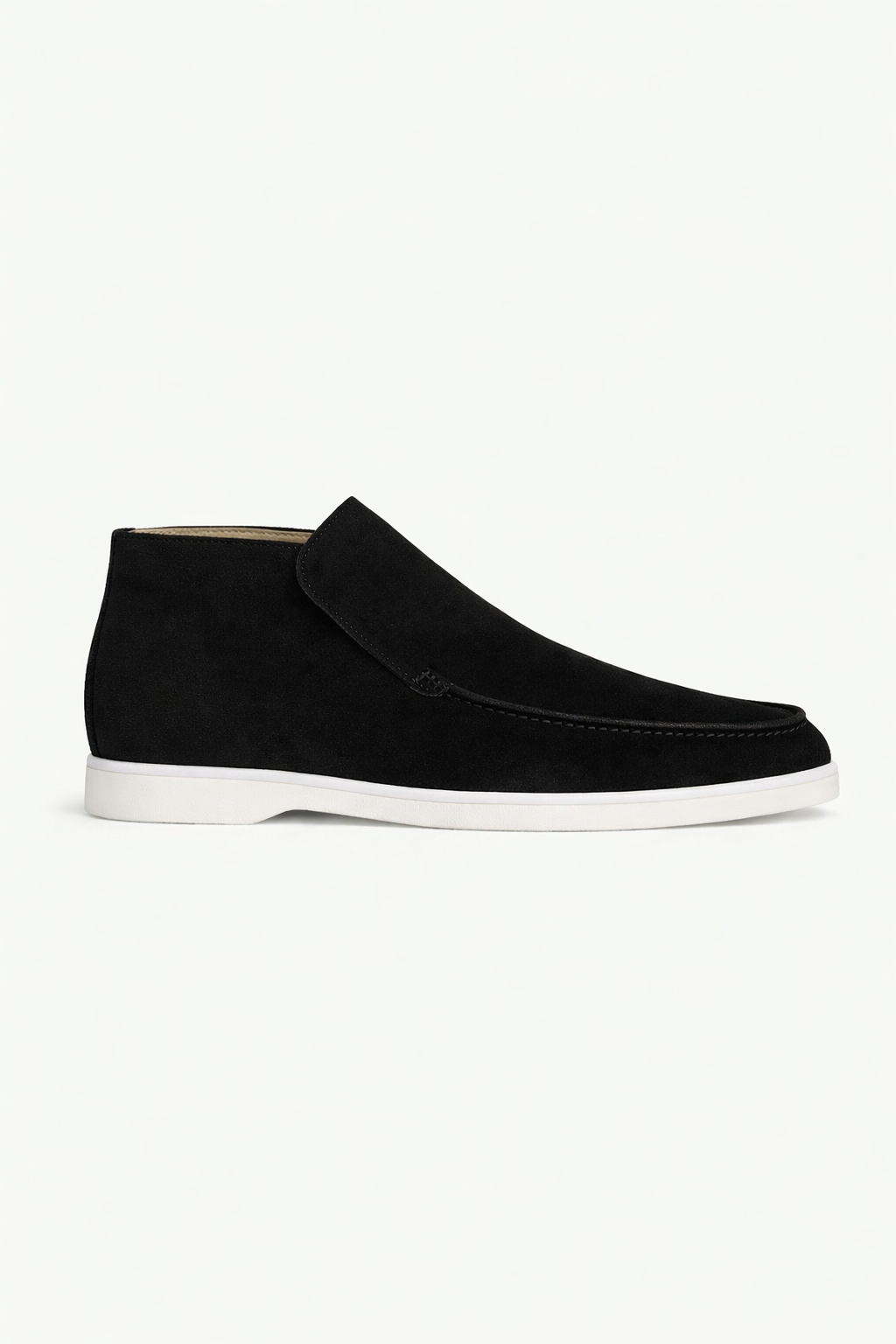 MERVENS High Suede Loafers