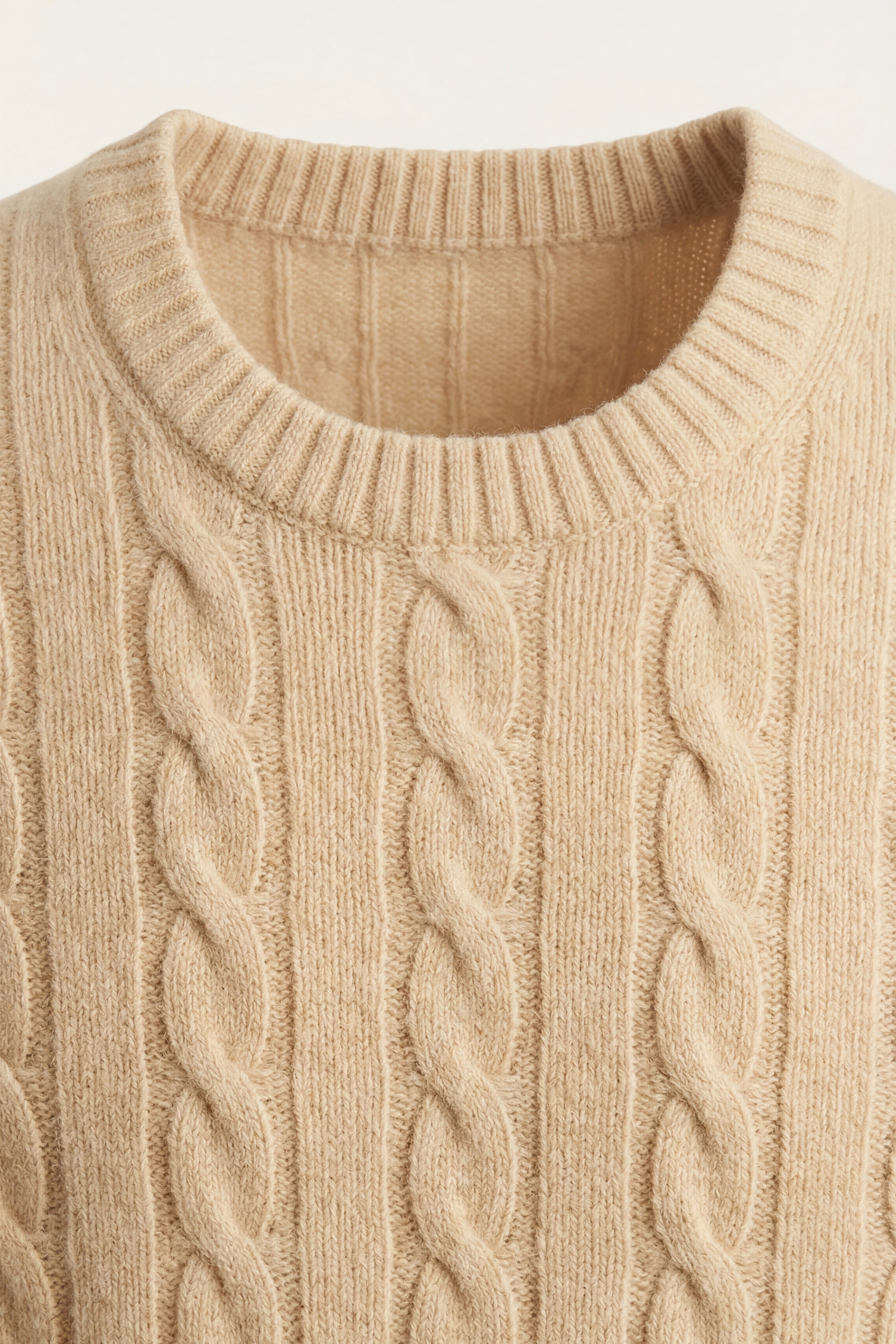 Soreno Cashmere Knit Beige
