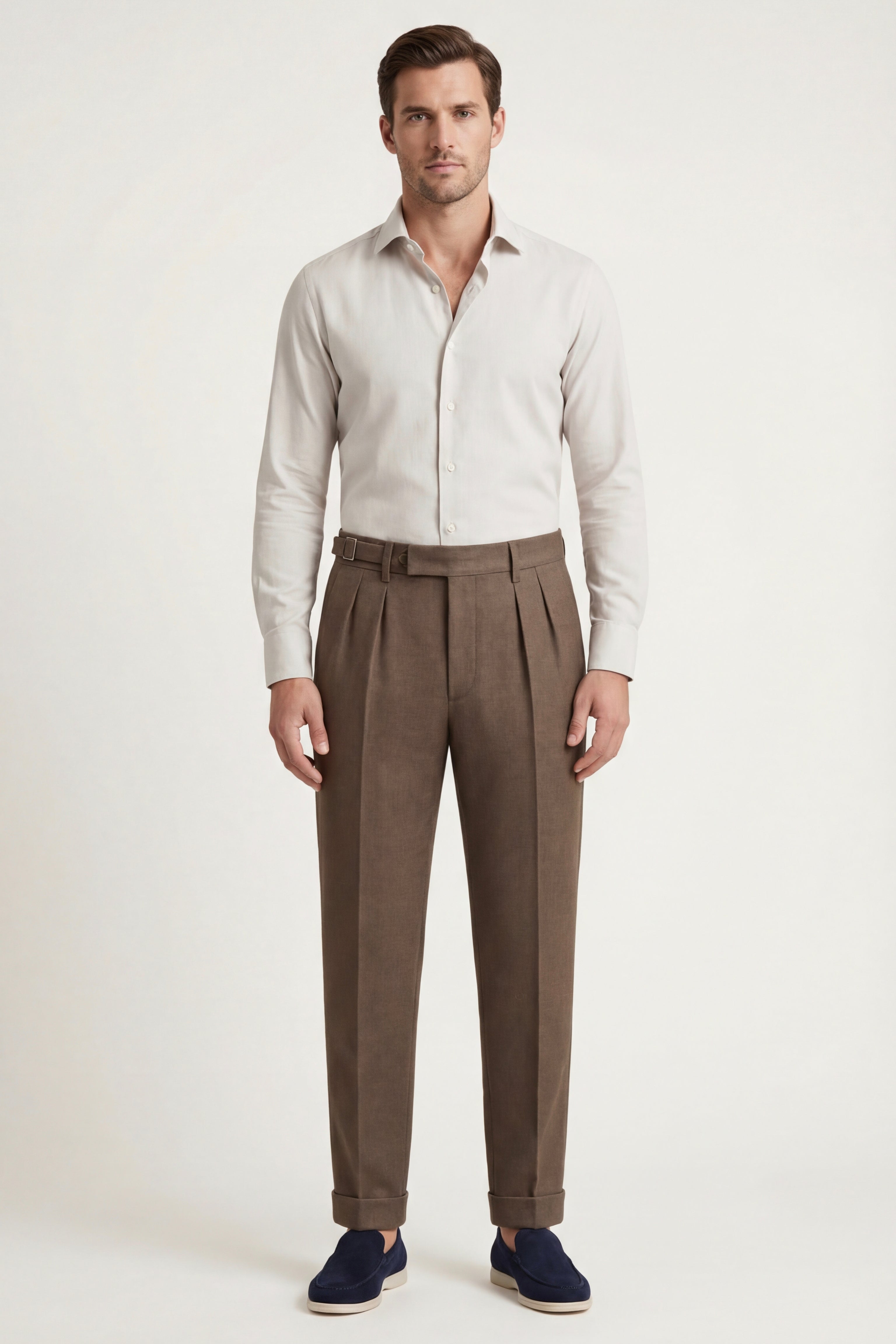 Lorano Merino Pantalon Khaki