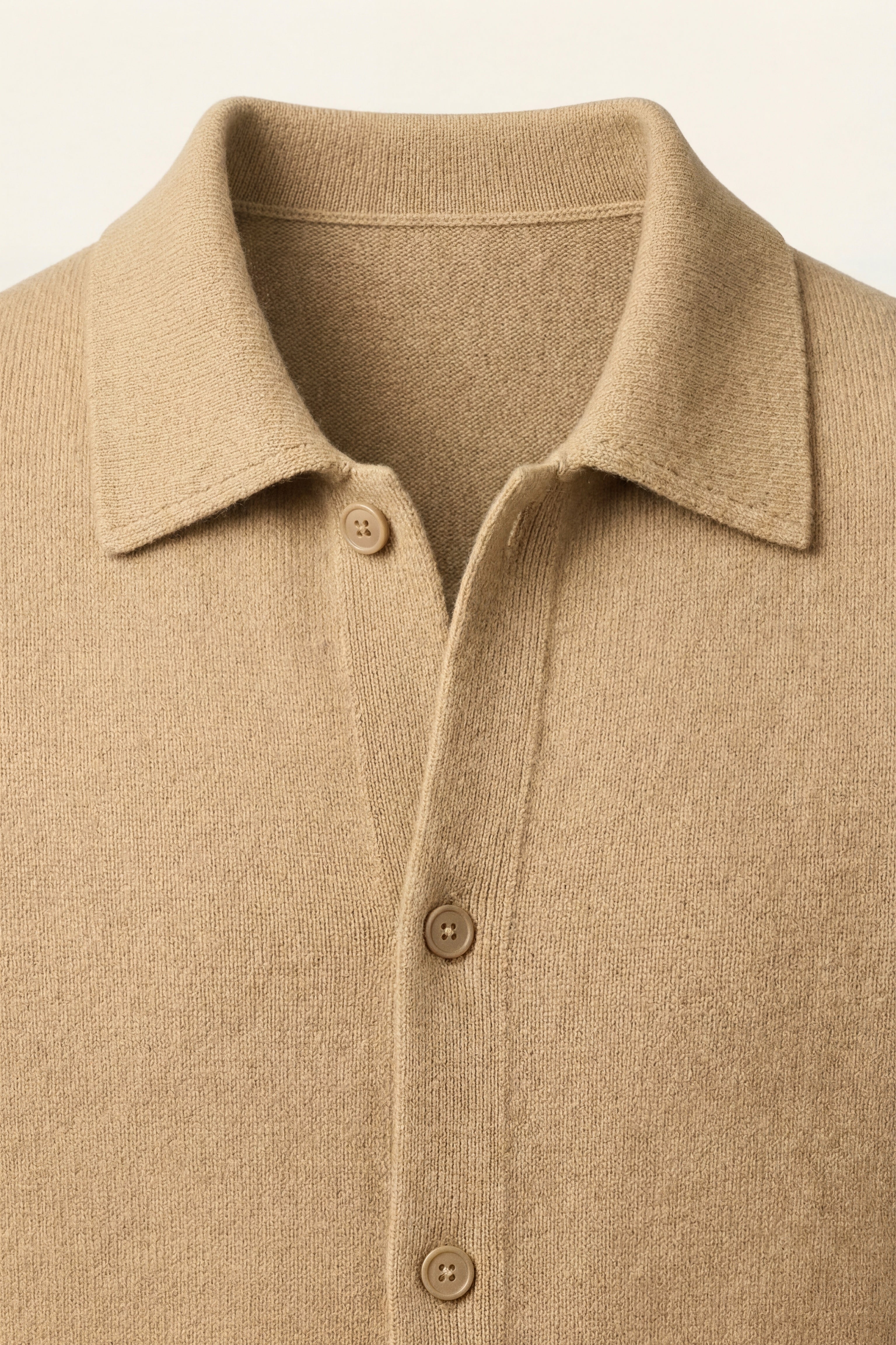 Lorenzo Cashmere Cardigan Camel