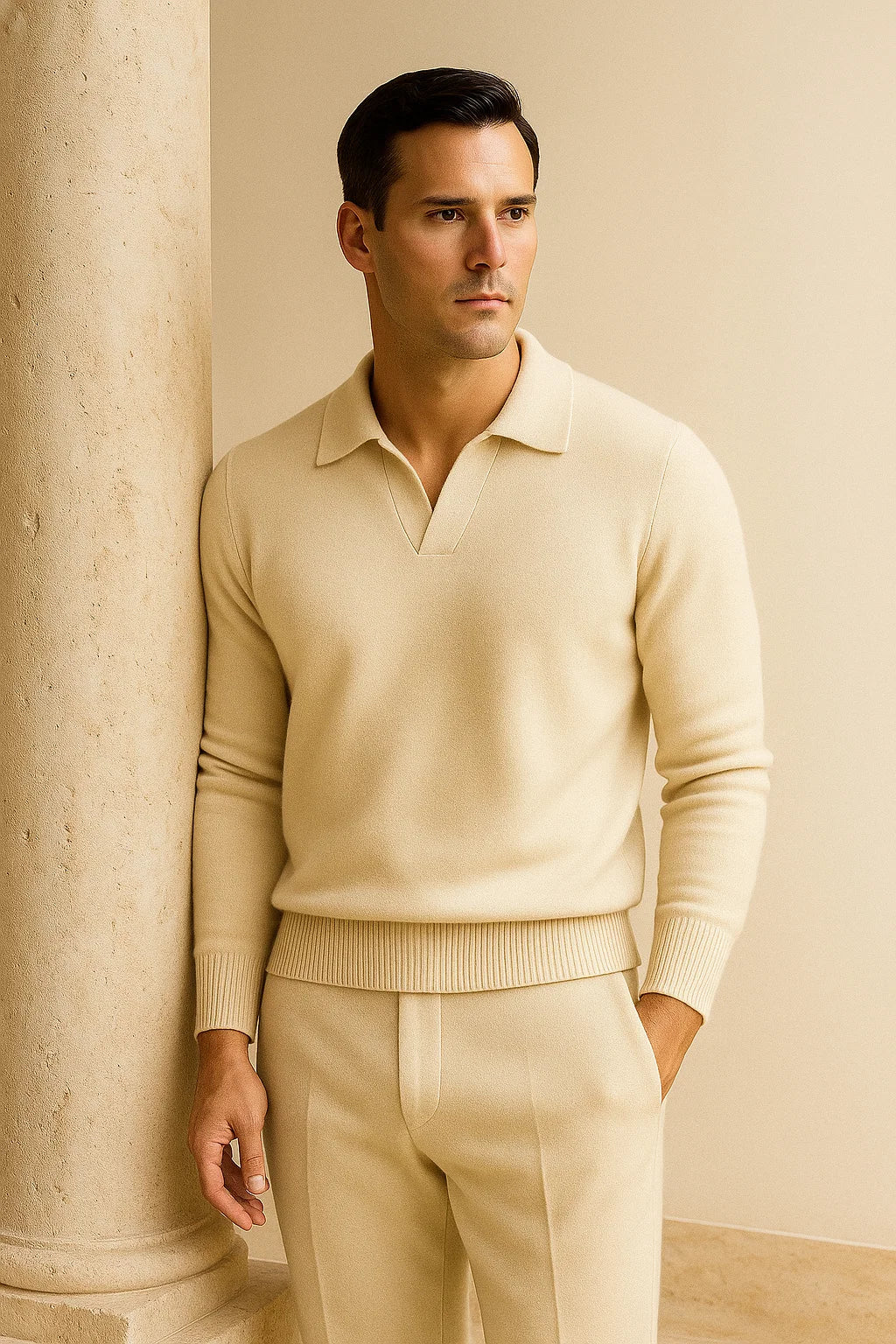 Santo Polo Sweater Cream