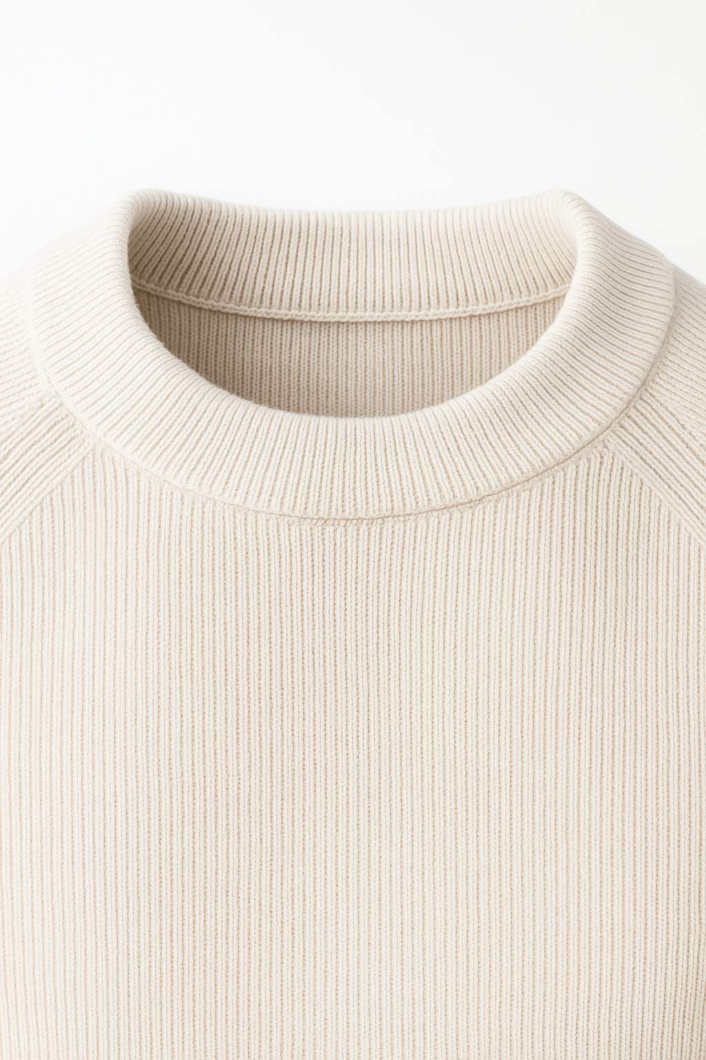 Ravello Wool Crewneck Beige