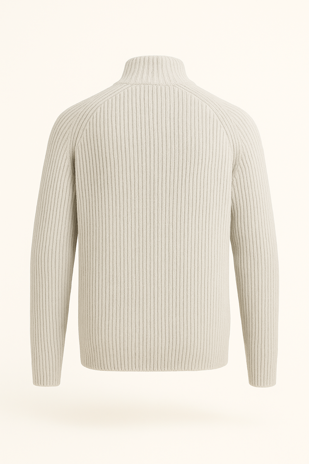 Valeno Wool Zip Knit Grey