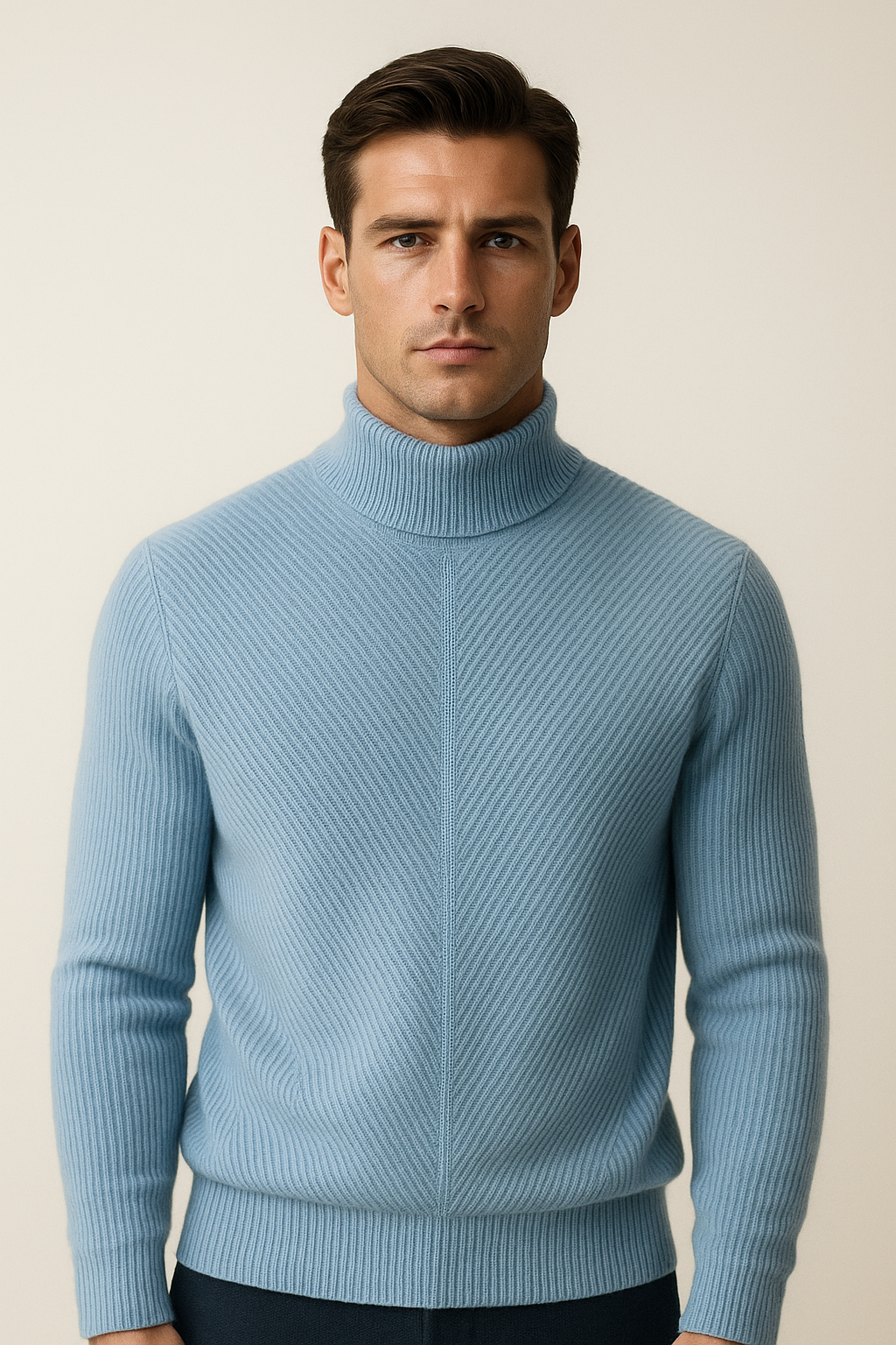 Montari Merino Wool Knit Blue