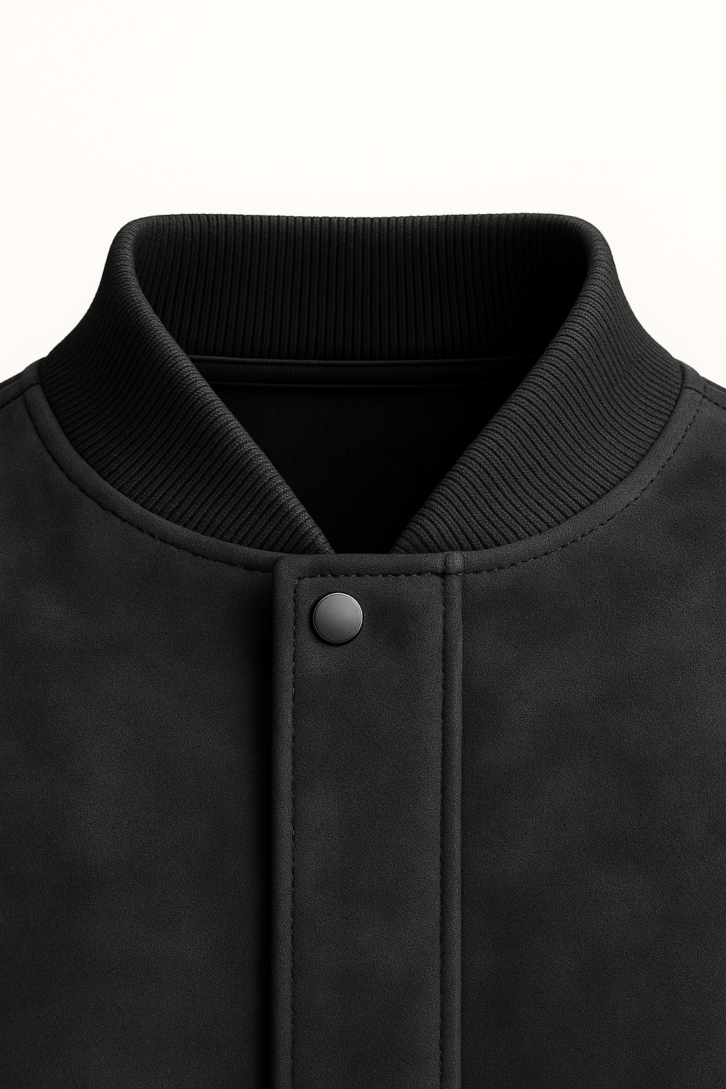 Montieri Suede Bomber Black