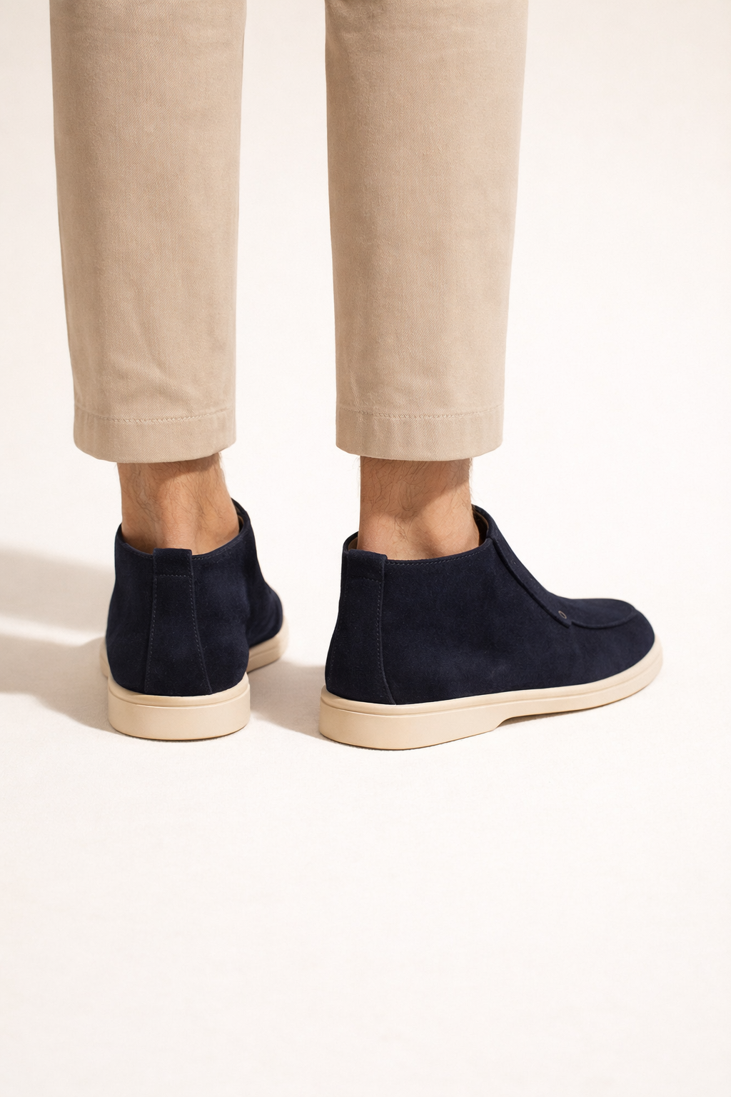 Arzano High Top Loafer Navy