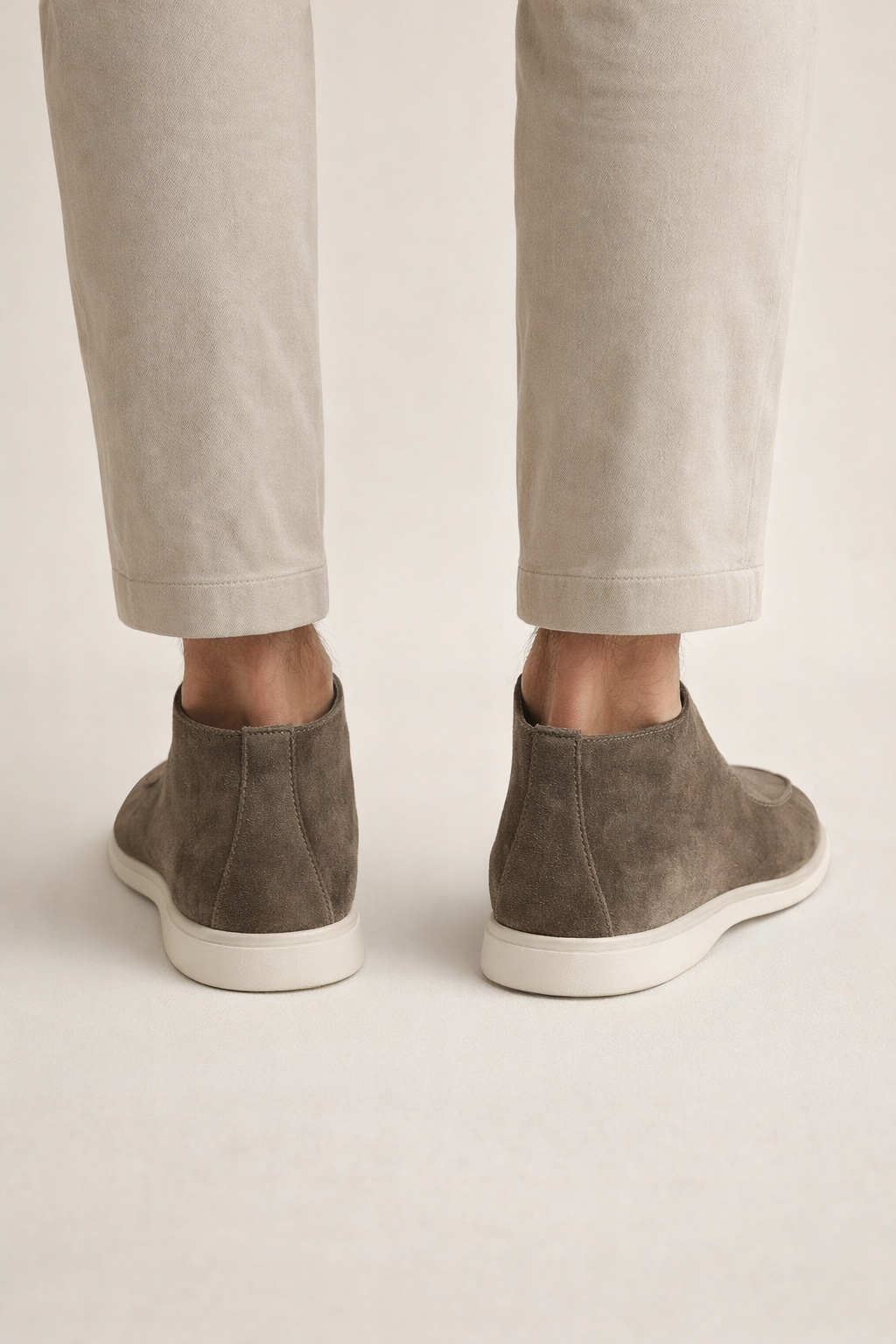 Arzano High Top Loafer Olive Green