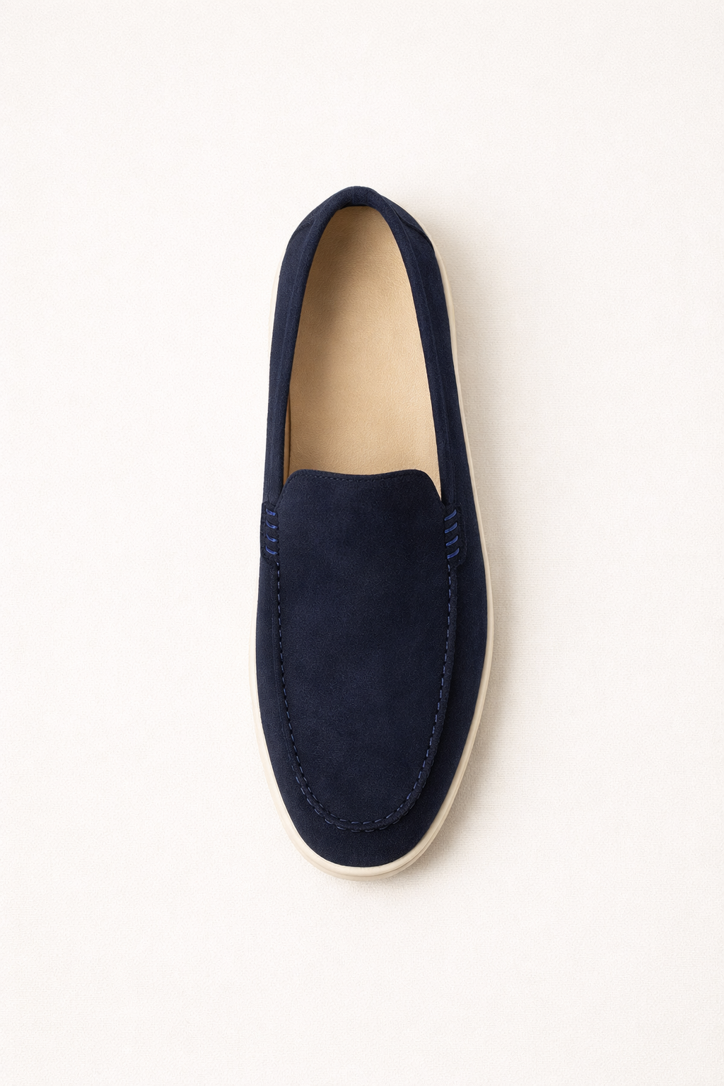 Leonis Suede Loafers Navy