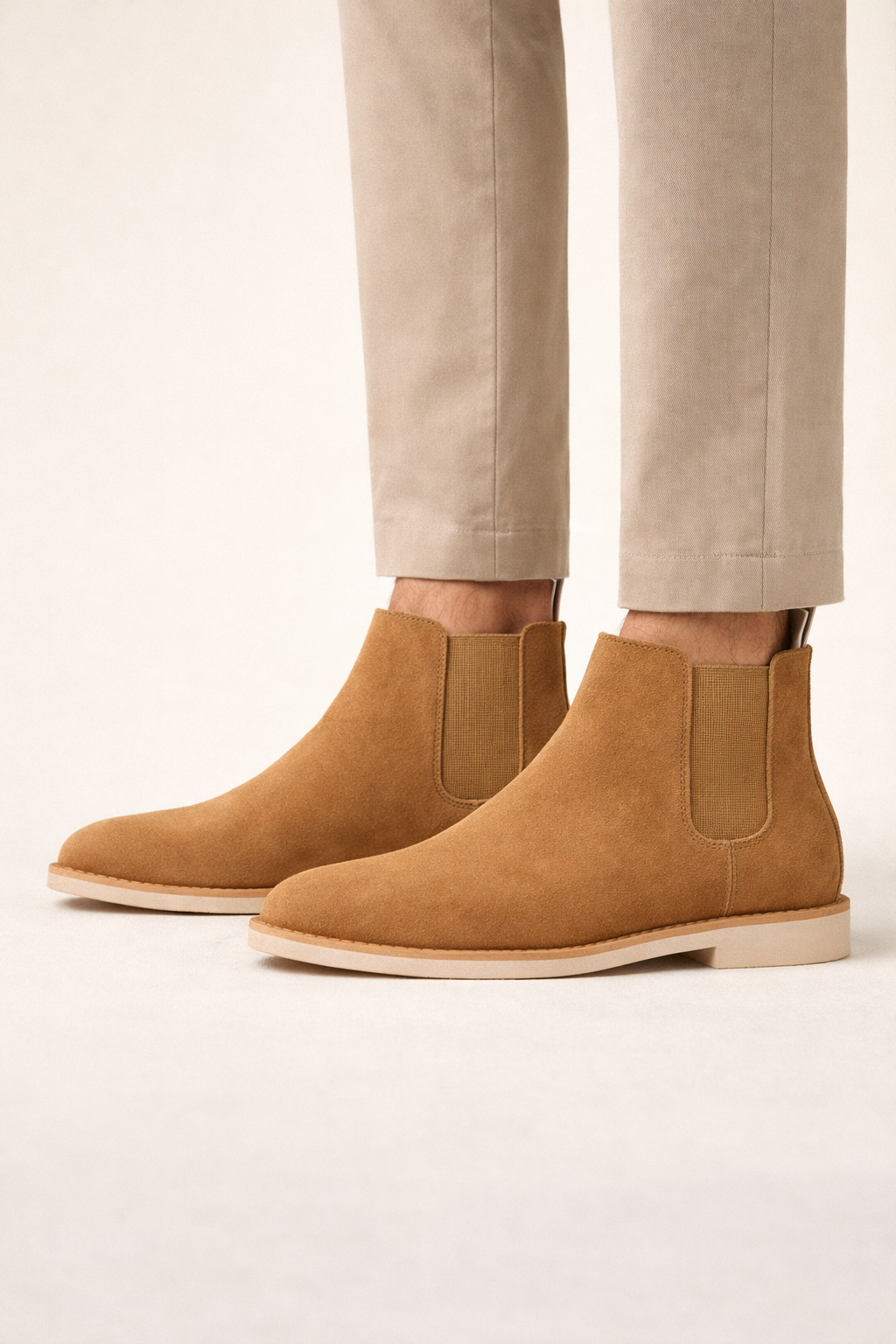 Lerano Chelsea Boots Light Brown