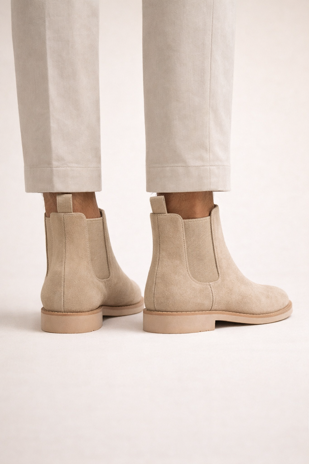 Lerano Chelsea Boots Beige