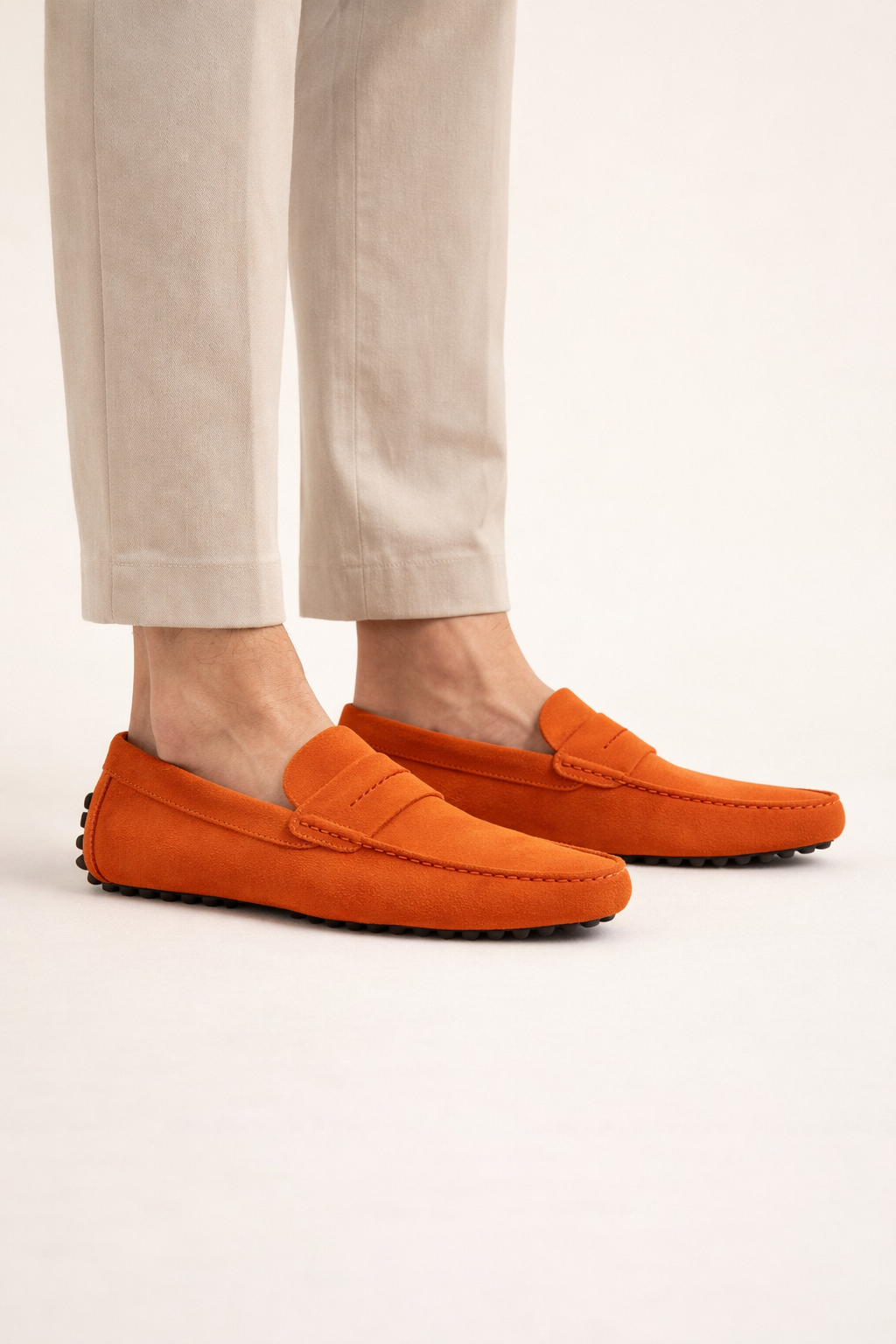Ravino Driver Loafer Orange