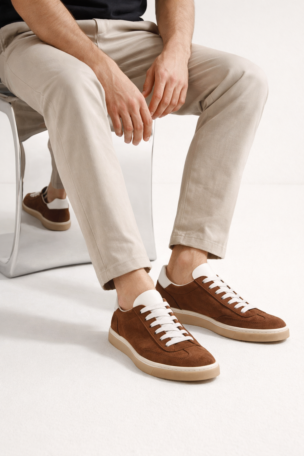 Lucca Summer Walk Sneaker Brown