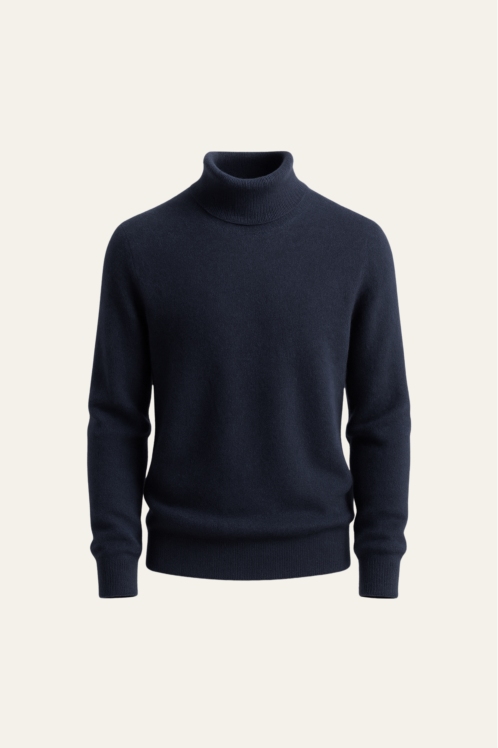 Avenzo Cashmere Turtleneck Navy