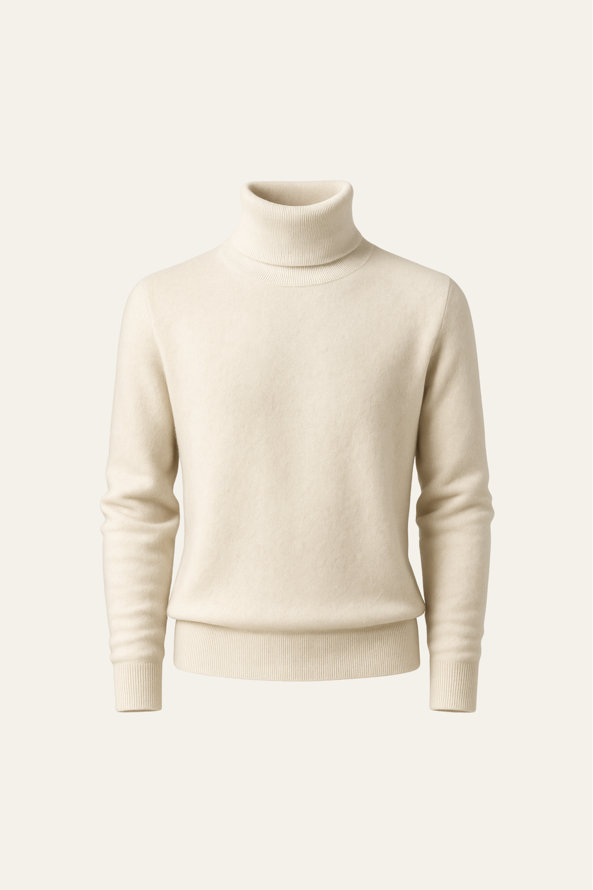 Avenzo Cashmere Turtleneck Ivory