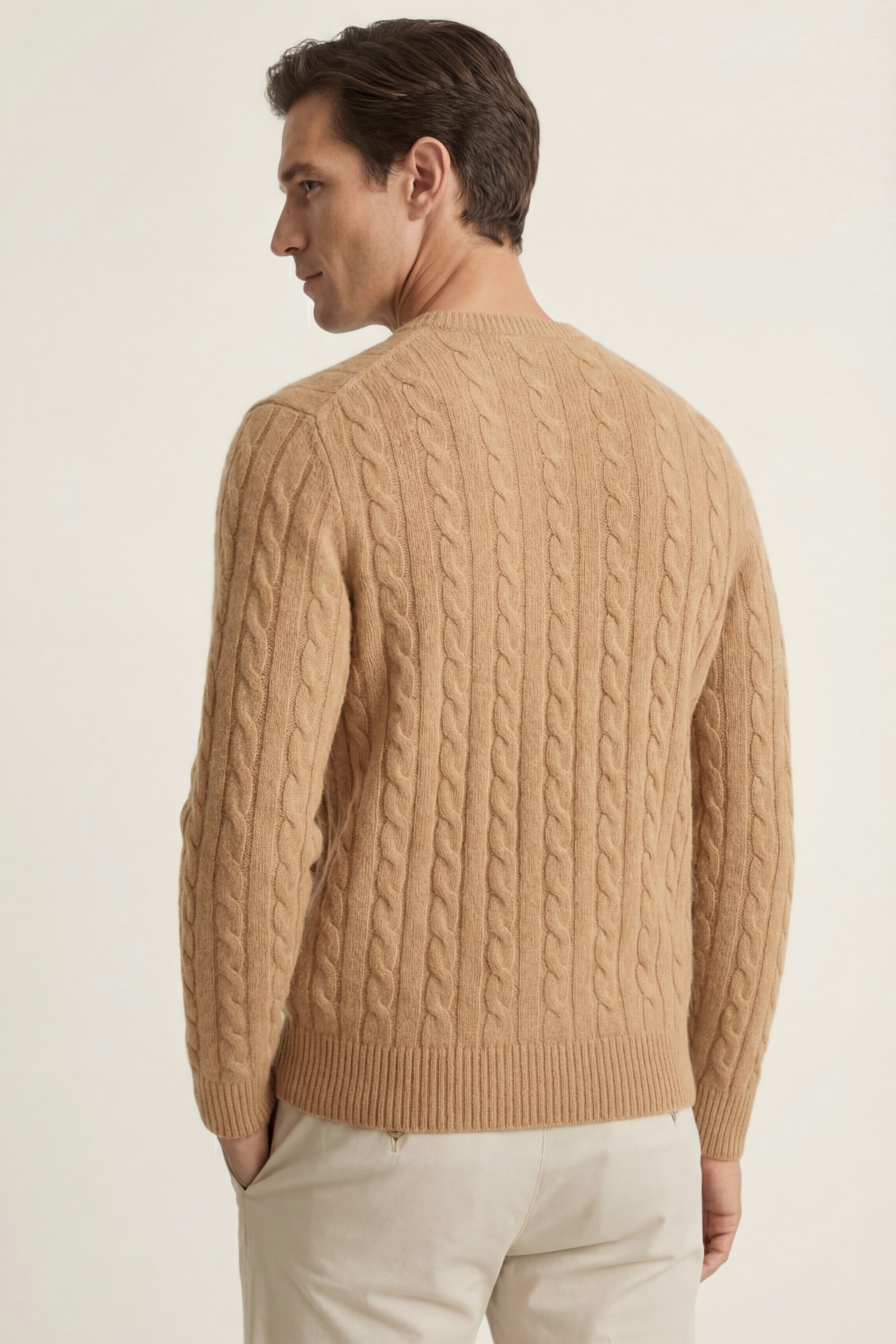 Soreno Cashmere Knit Camel