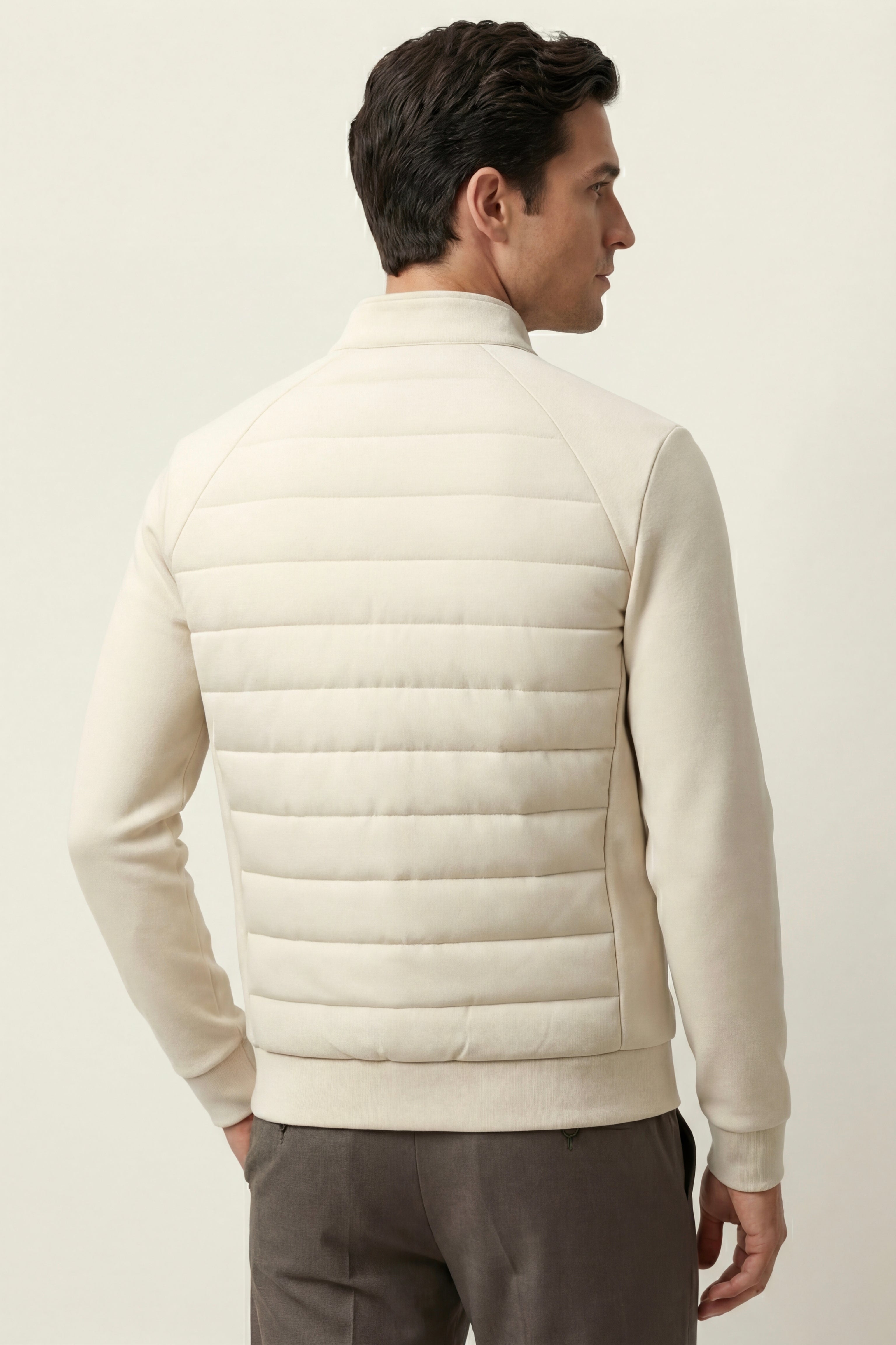 Bellori Wool Padded Jacket Ivory