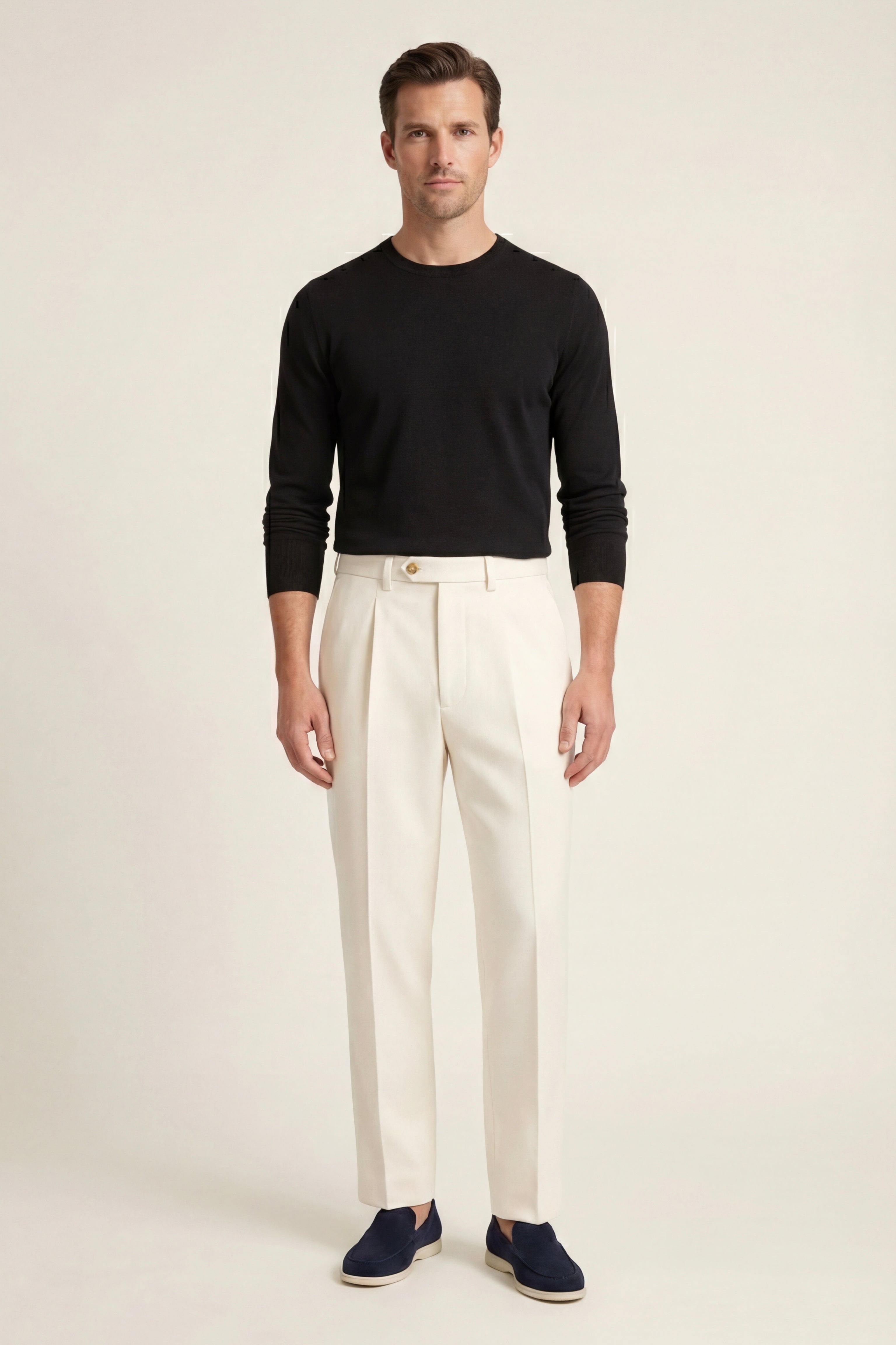 Valenti Pantalon Ivory