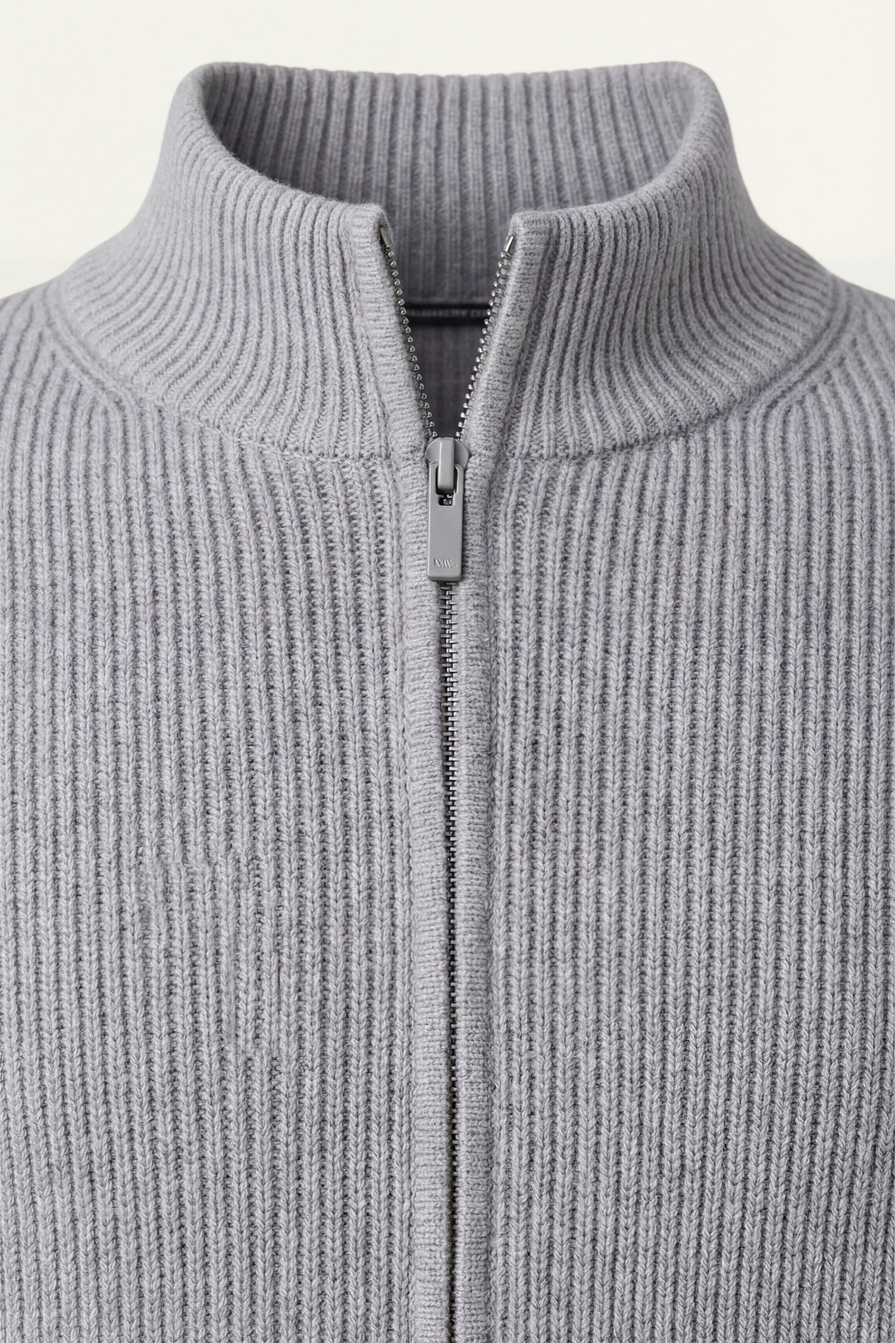 Roma Cashmere Cardigan Grey
