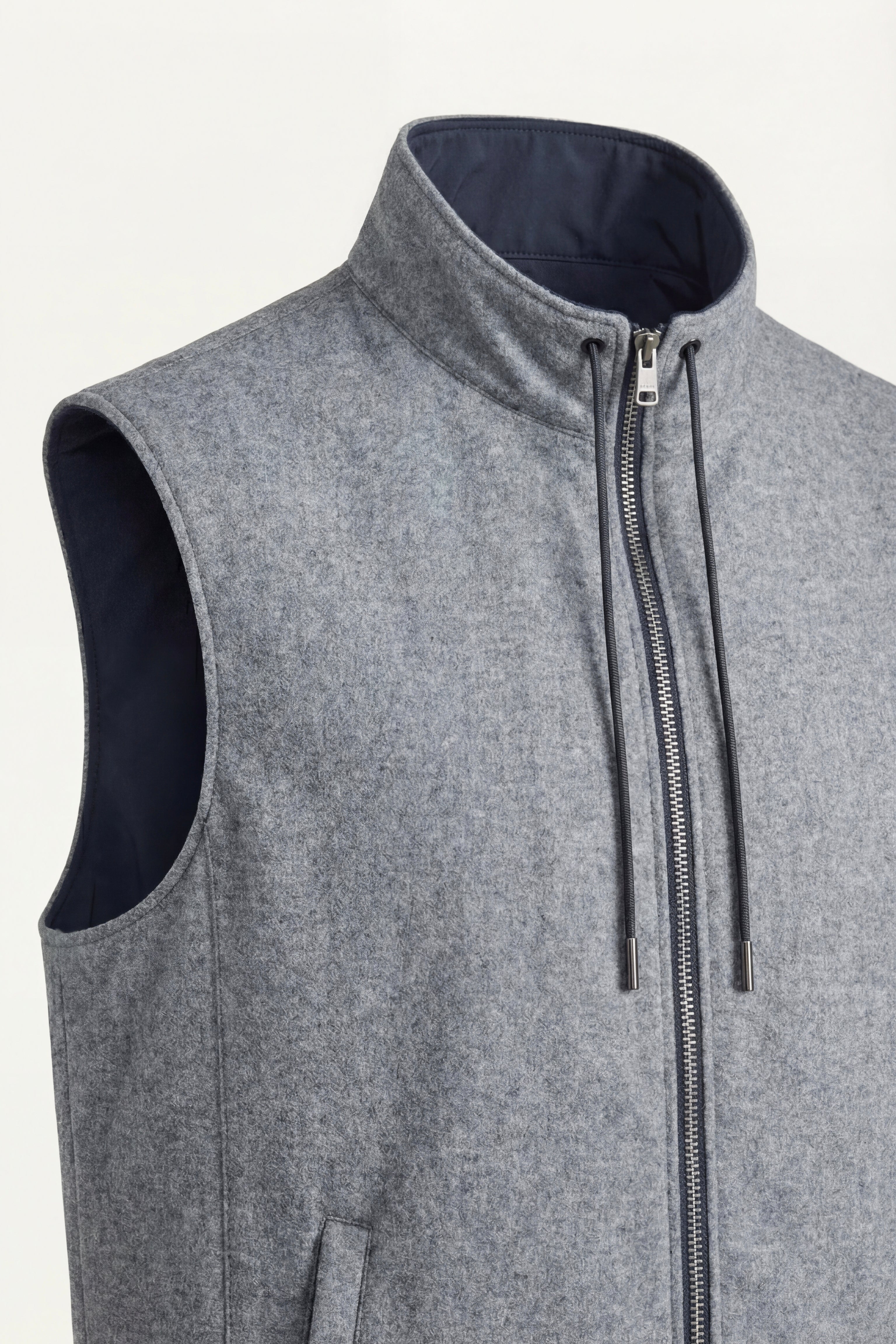 Leonis Reversible Vest Navy
